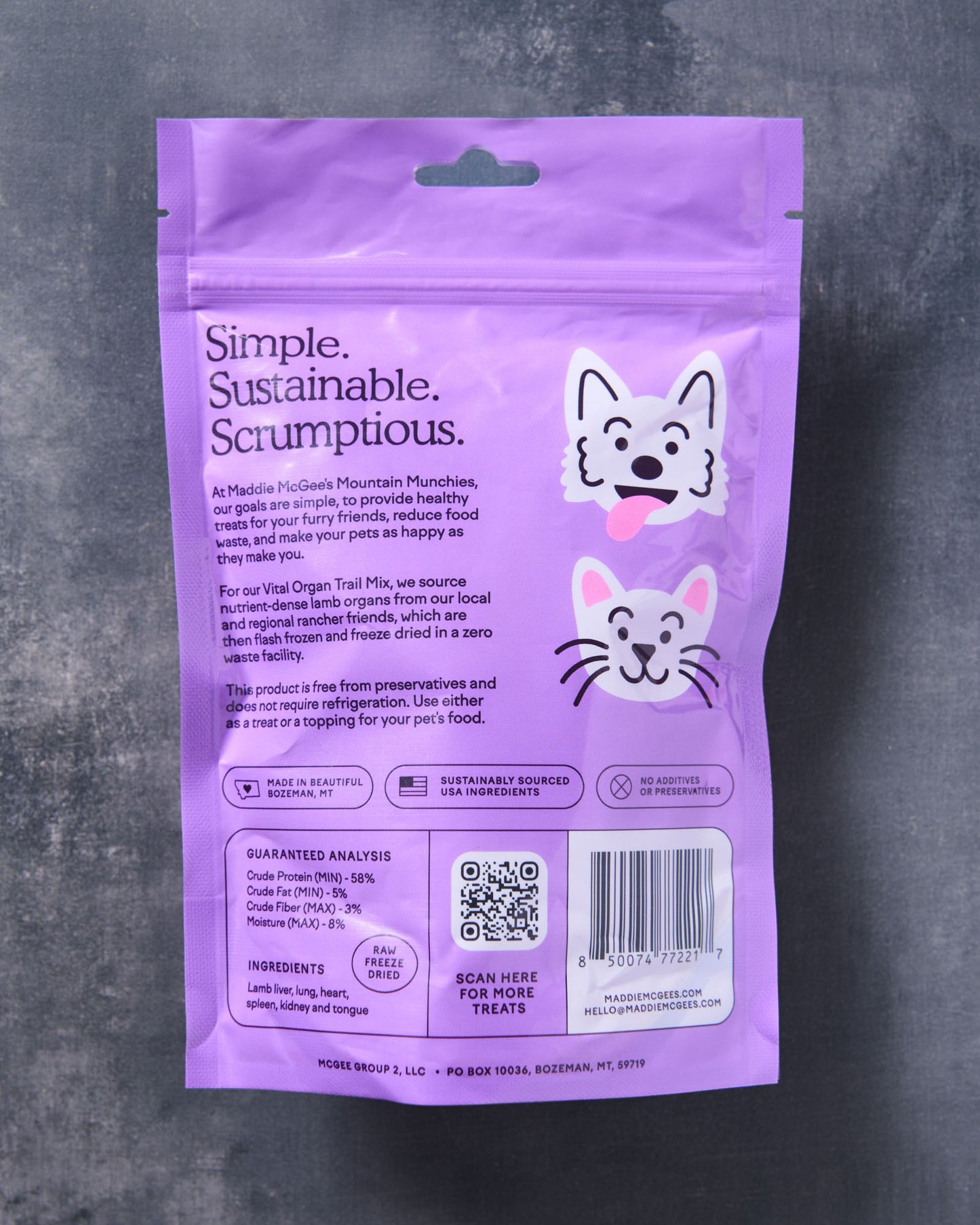 Lamb Vital Organ Trail Mix Training Treats