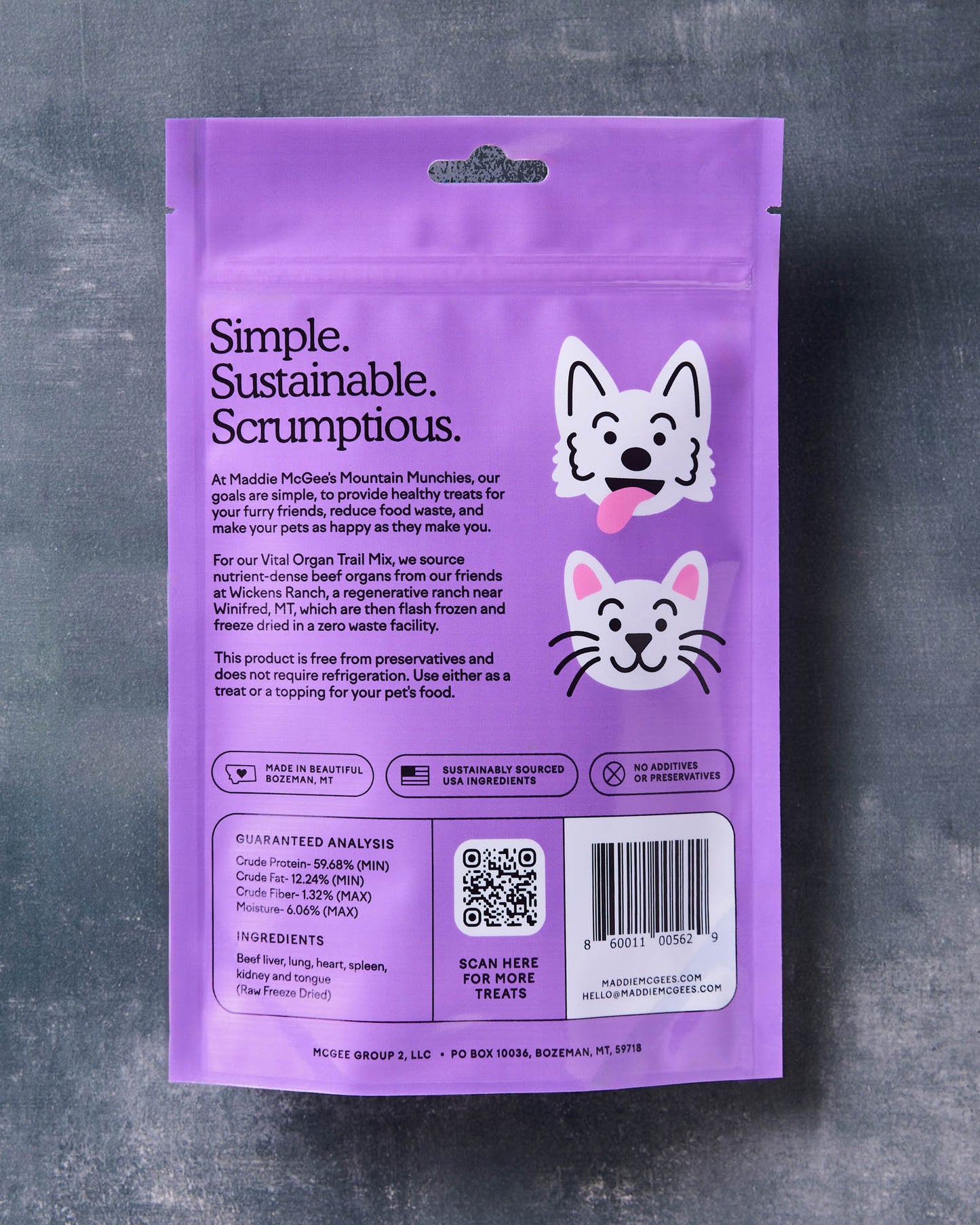 Wickens Ranch Beef Vital Organ Trail Mix Treats