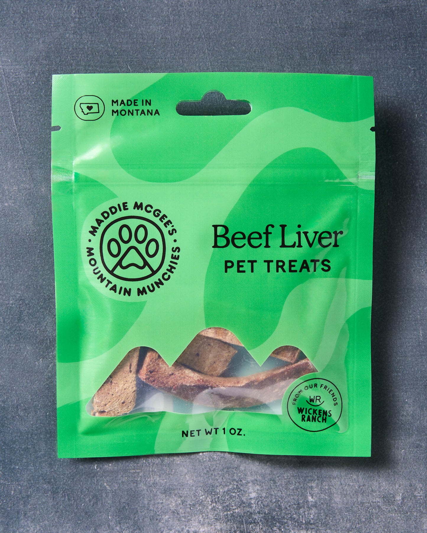 Wickens Ranch Beef Liver- 1 ounce bag