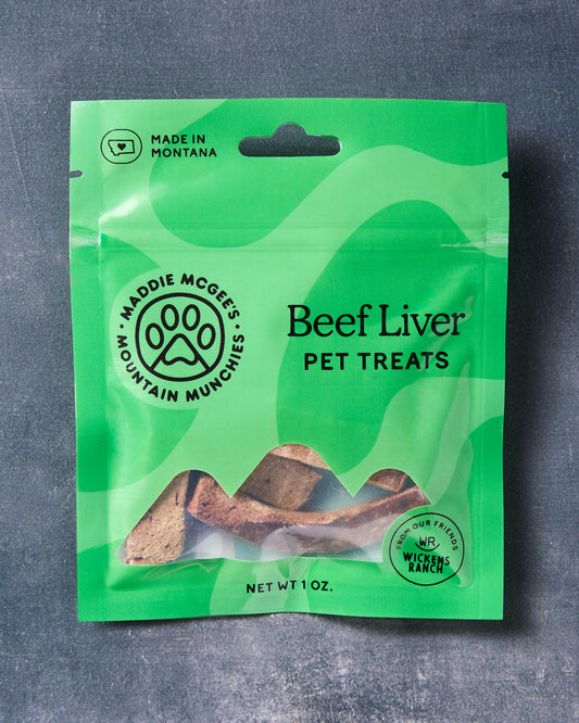 Wickens Ranch Beef Liver- 1 ounce bag