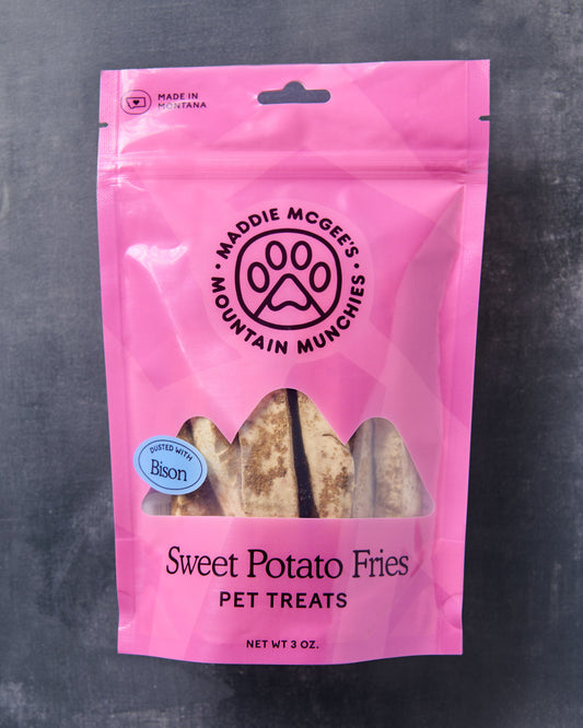 Bison Dusted Sweet Potato Fries