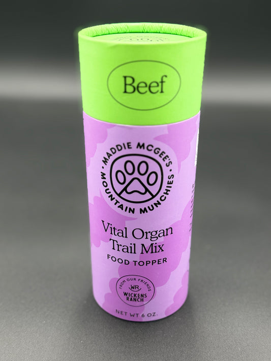 Wickens Ranch Beef Vital Organ Trail Mix Food Topper